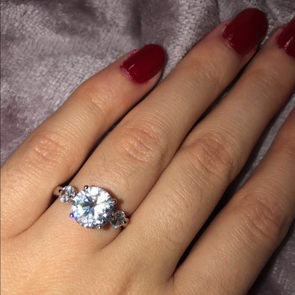 Faux Gem Ring